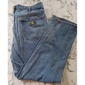 Real Work Wear Men Jeans 36X31 Straight Leg Mid Rise Rancher Farmer‎ Cowboy